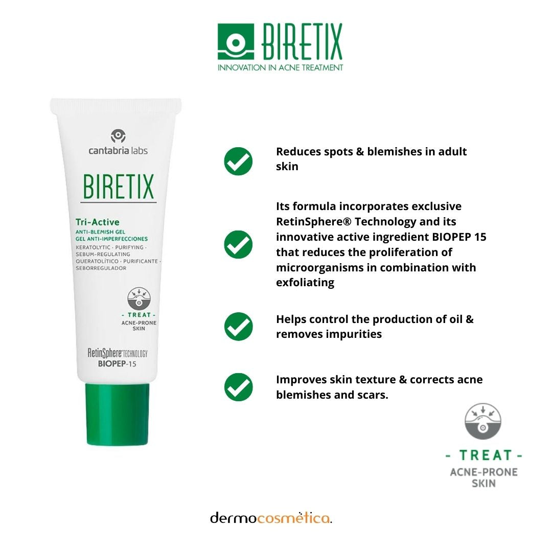 Biretix Tri-Active Anti-Blemish Gel 50ml