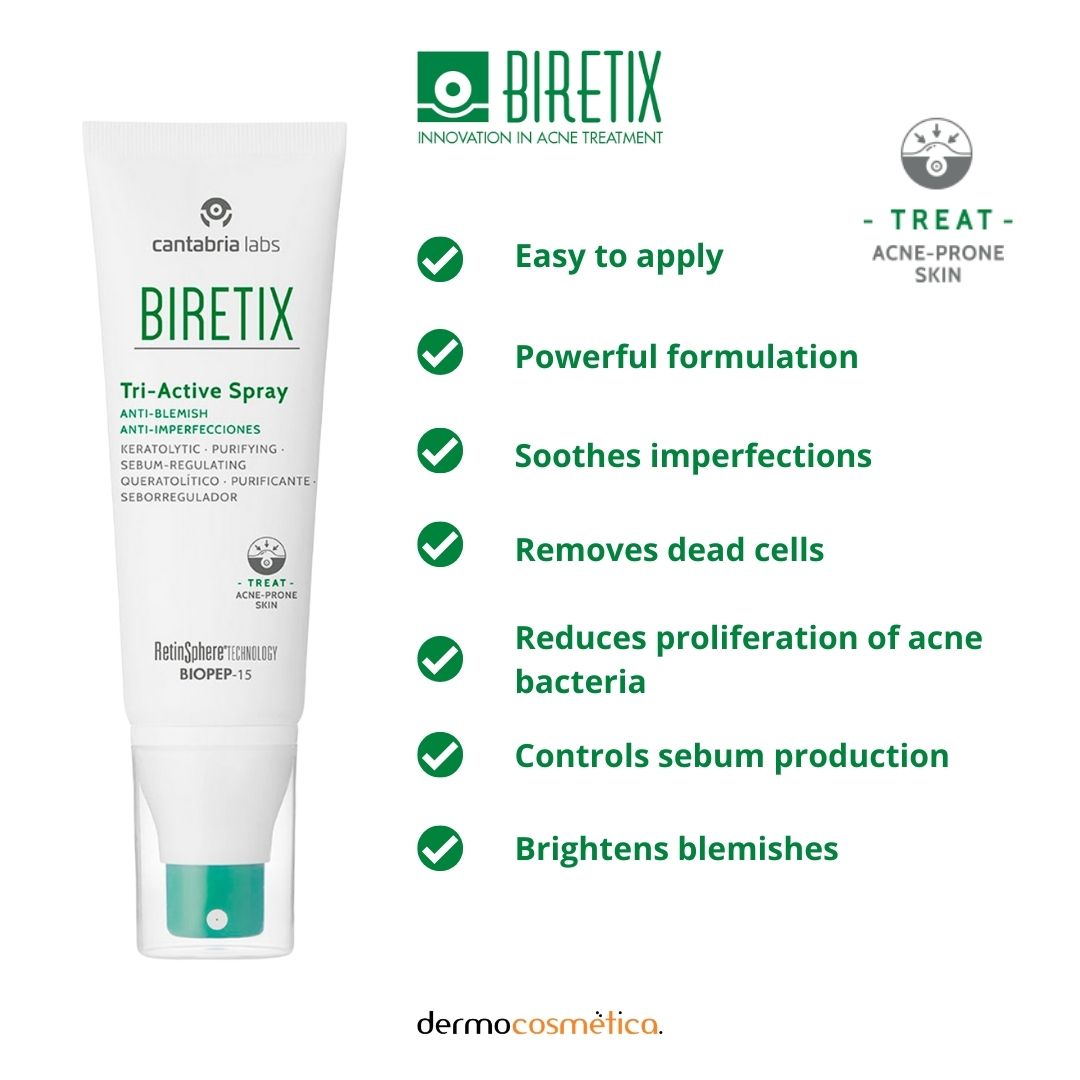 Biretix Tri-Active Spray Anti-Blemish 100ml