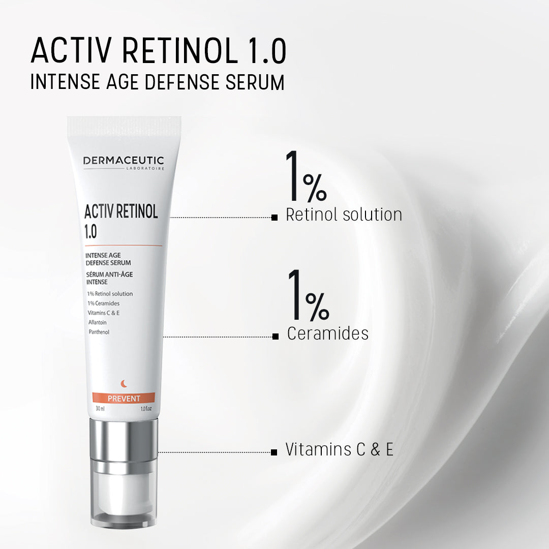 Dermaceutic Activ Retinol 1.0 Intense Age Defence Serum 30ml