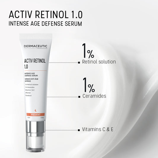 Dermaceutic Activ Retinol 1.0 Intense Age Defence Serum 30ml